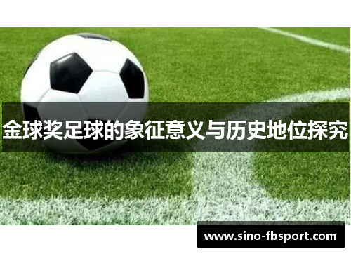 金球奖足球的象征意义与历史地位探究