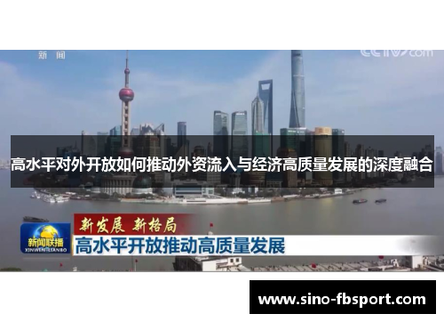 高水平对外开放如何推动外资流入与经济高质量发展的深度融合